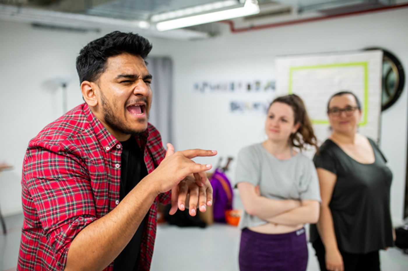 Photo Flash: Inside Rehearsal For Deafinitely Theatre's HORRIBLE HISTORIES' DREADFUL DEAF  Image