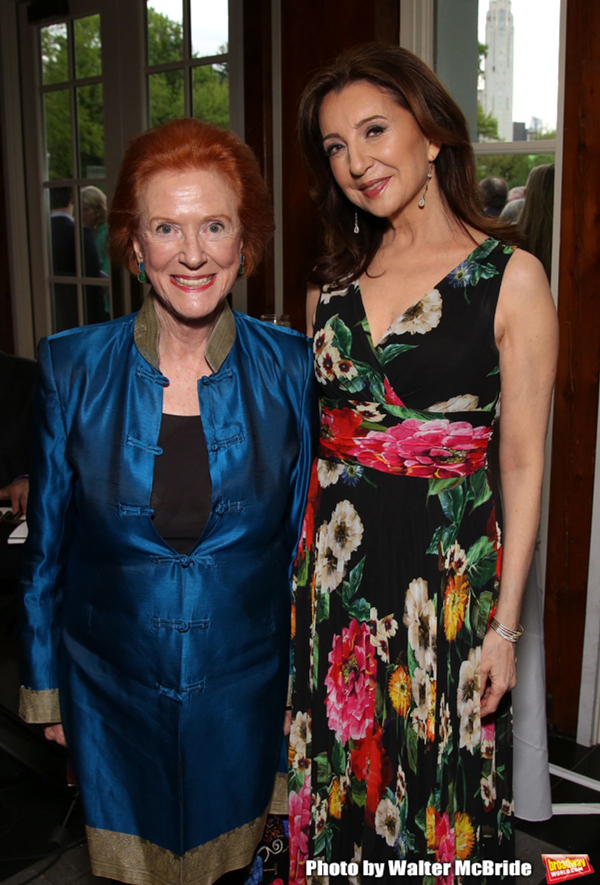 Edwina Sandys and Donna Murphy at 