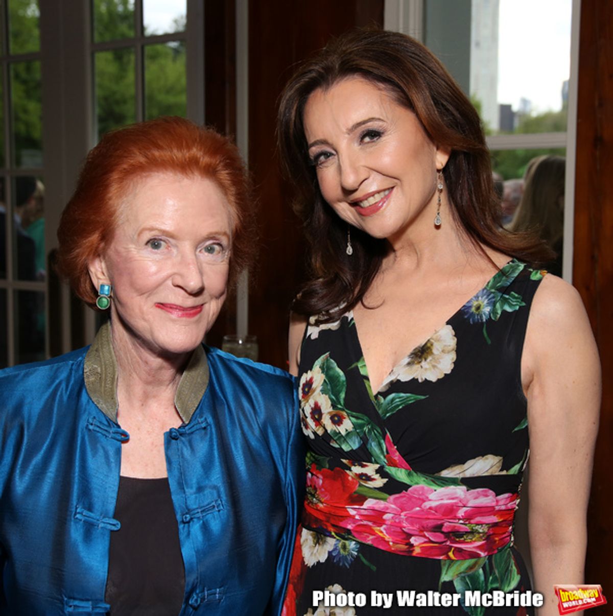 Edwina Sandys and Donna Murphy at 