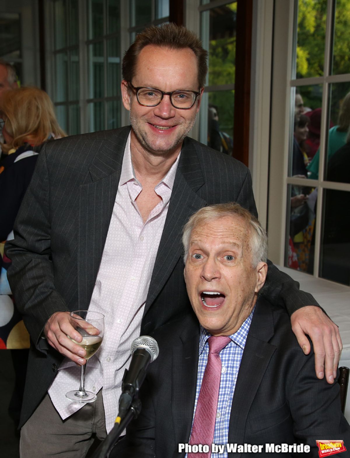 Michael Riedel and David Lewis at 