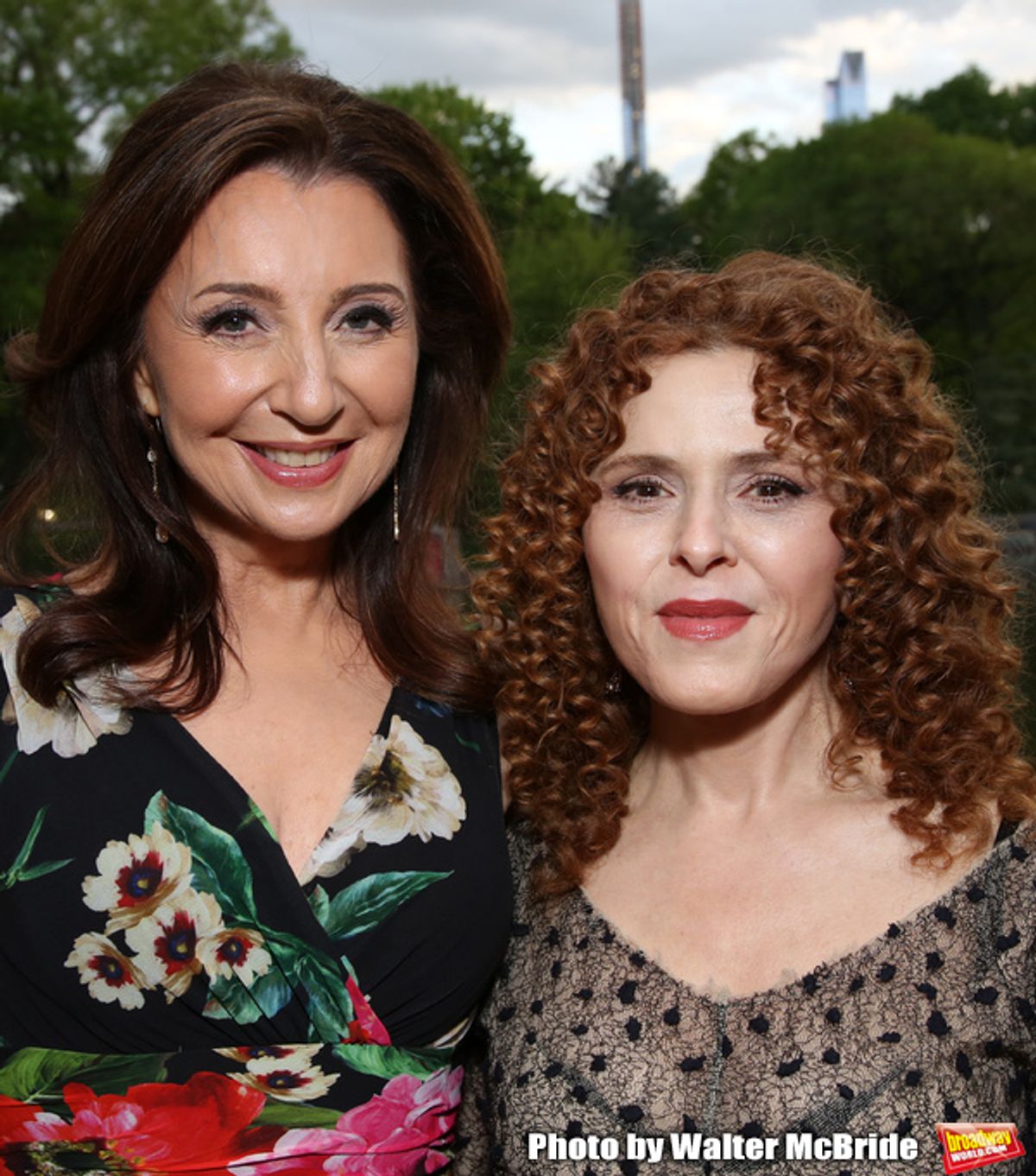 Donna Murphy and Bernadette Peters  at 