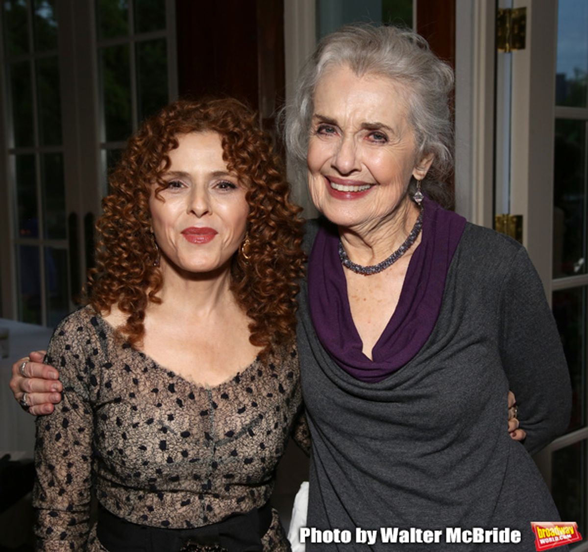 Bernadette Peters and Mary Beth Peil 
 at 
