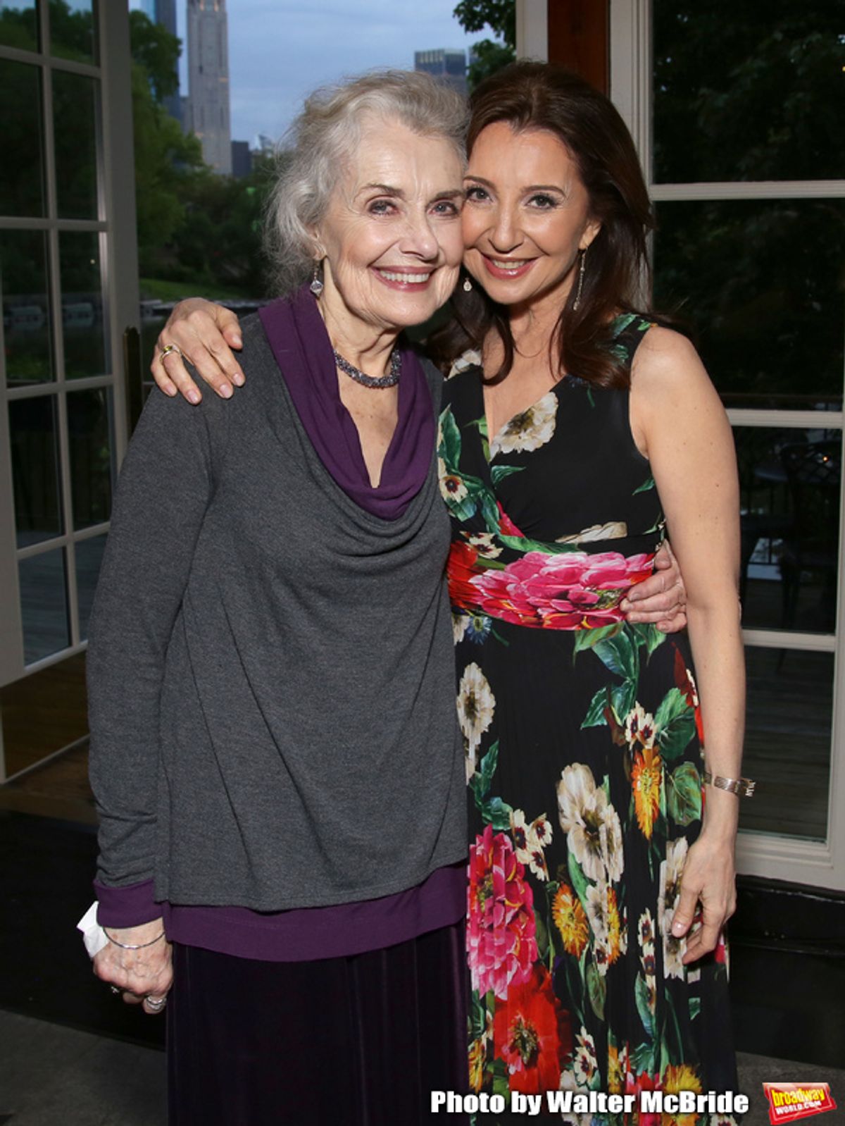 Mary Beth Peil and Donna Murphy  at 