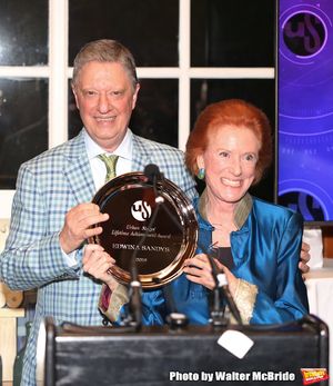 Stanley Zareff and Edwina Sandys Photo