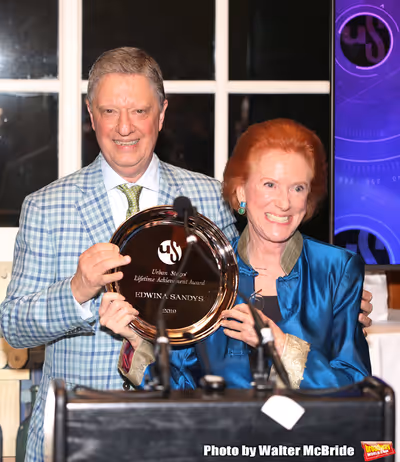 Stanley Zareff and Edwina Sandys Photo
