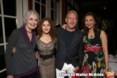 Mary Beth Peil, Bernadette Peters,Michael John LaChiusa and Donna Murphy Photo