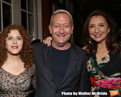 Bernadette Peters, Michael John LaChiusa and Donna Murphy Photo
