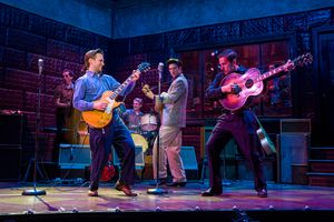 Jason Cohen (rear), Morgan Bernhard, Anthony Genovesi (rear), Alessandro Gian Viviano, James Penca. @ BroadwayWorld Jason Cohen (rear), Morgan Bernhard, Anthony Genovesi (rear), Alessandro Gian Viviano Photo