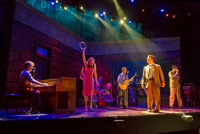 Taylor Gray, Jason Cohen (rear), Callee Miles, Morgan Bernhard, John Glowacki (rear), Photo