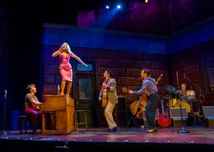 Taylor Gray, Callee Miles, Alessandro Gian Viviano, Morgan Bernhard, Anthony Genovesi (rear) @ BroadwayWorld Taylor Gray, Callee Miles, Alessandro Gian Viviano, Morgan Bernhard, Anthony Genovesi Photo