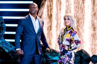 Terry Crews, Julianne Hough Photo