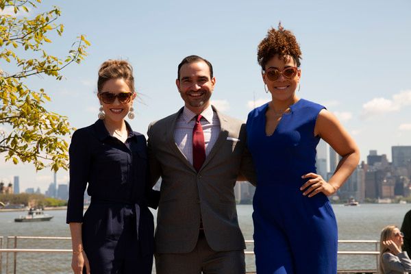 Laura Osnes, Javier Munoz and Lilli Copper Photo