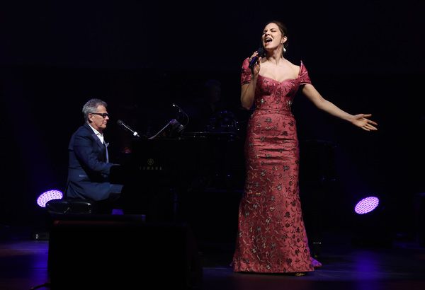 David Foster and Katharine McPhee Photo
