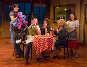 Eleni Delopoulos, Zachary J. Chiero, April Woodall, Jessica
Riloff, and Eileen Cella Photo