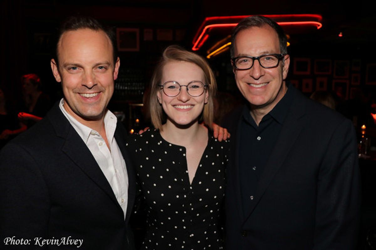 Harry Hadden-Paton, Kerstin Anderson, Ted Sperling at 
