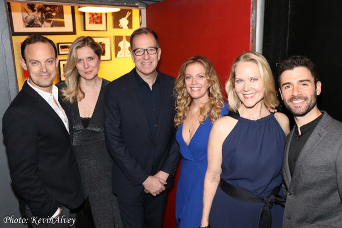 Harry Hadden-Paton, Mairi Dorman Phaneuf, Ted Sperling, Elizabeth Stanley, Rebecca Luker, Adam Kantor at 