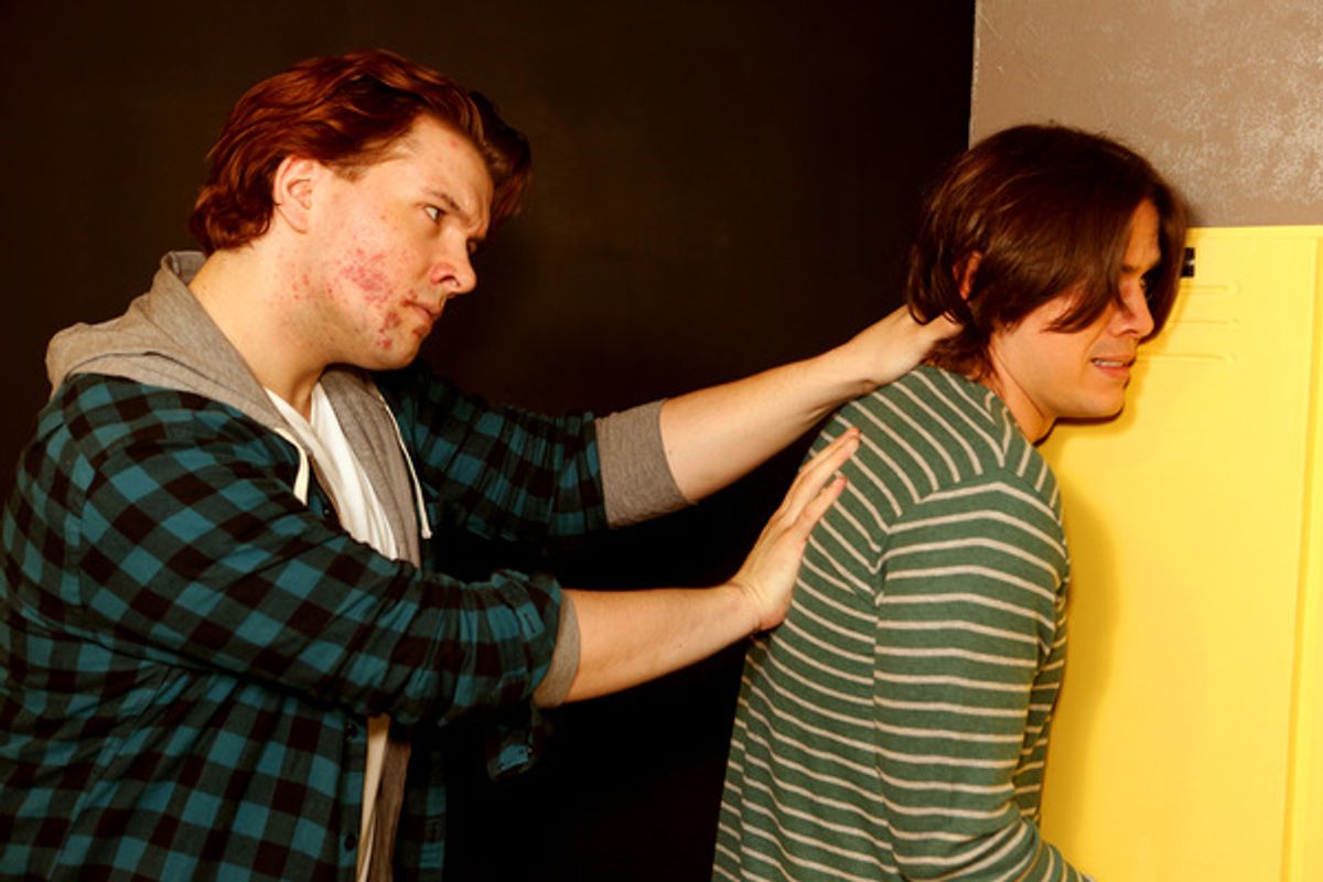 Jayde Mitchell (Jeremy) and Kevin Corpuz (Michael) at 