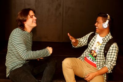 Jayde Mitchell (Jeremy) and Kevin Corpuz (Michael) Photo