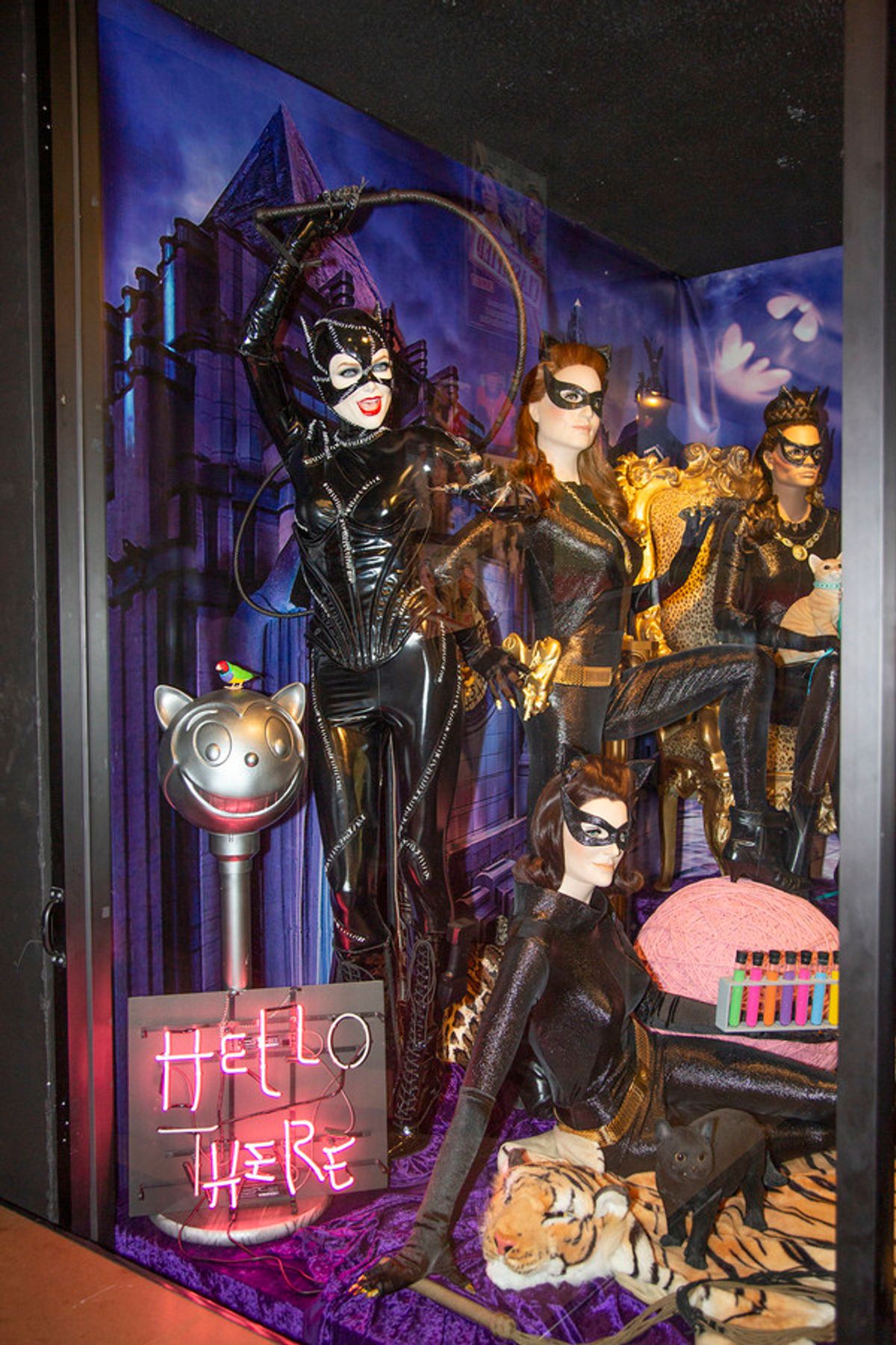 Catwomen Exhibit features Michelle Pfeiffer, Julie Newmar, Lee Meriwether and Eartha Kitt at 
