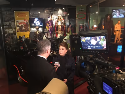 President and Founder Donelle Dadigan interviews with Inside Edition Photo