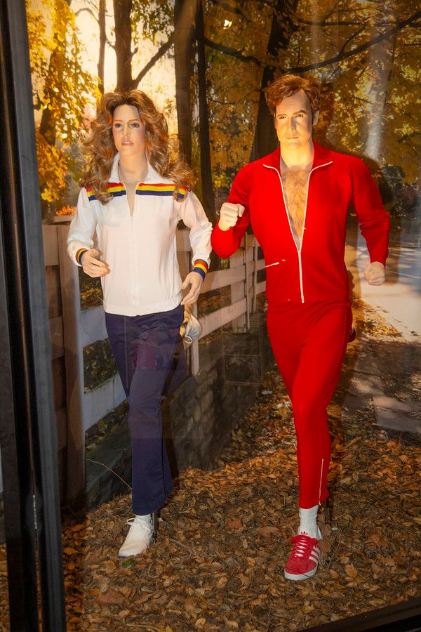 Figures of Jaime Sommers and Col Steve Austin from The Bionic Woman and The Six Milli Photo