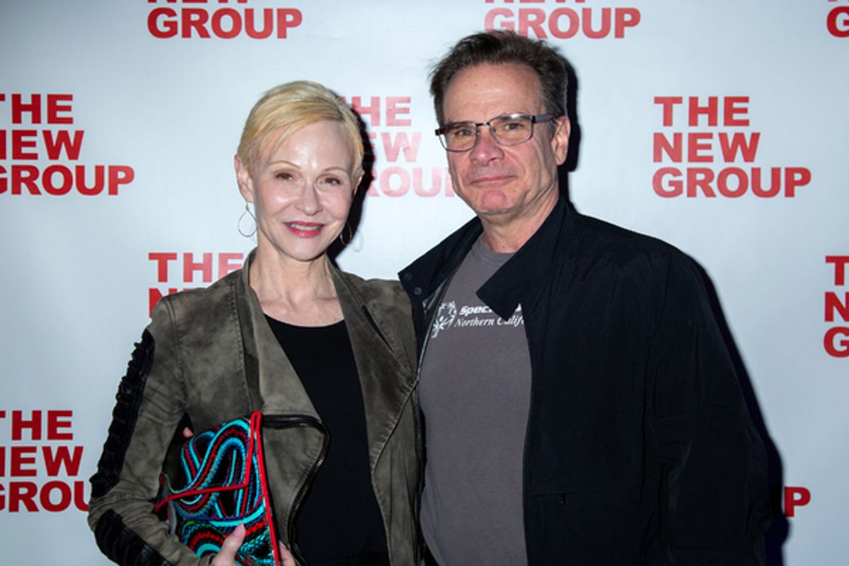 Tracy Shayne, Peter Scolari at 