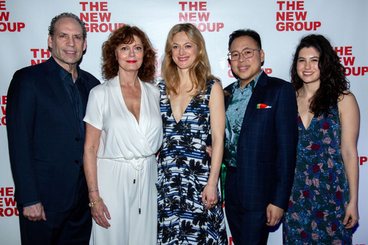 Daniel Oreskes, Susan Sarandon, Marin Ireland, Nico Santos, Tedra Millan at 