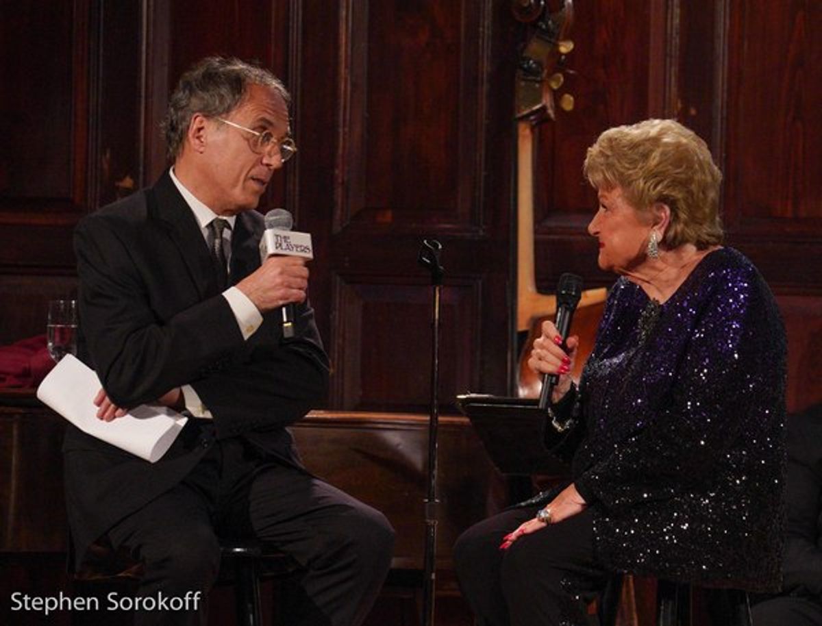 David Hajdu & Marilyn Maye at 