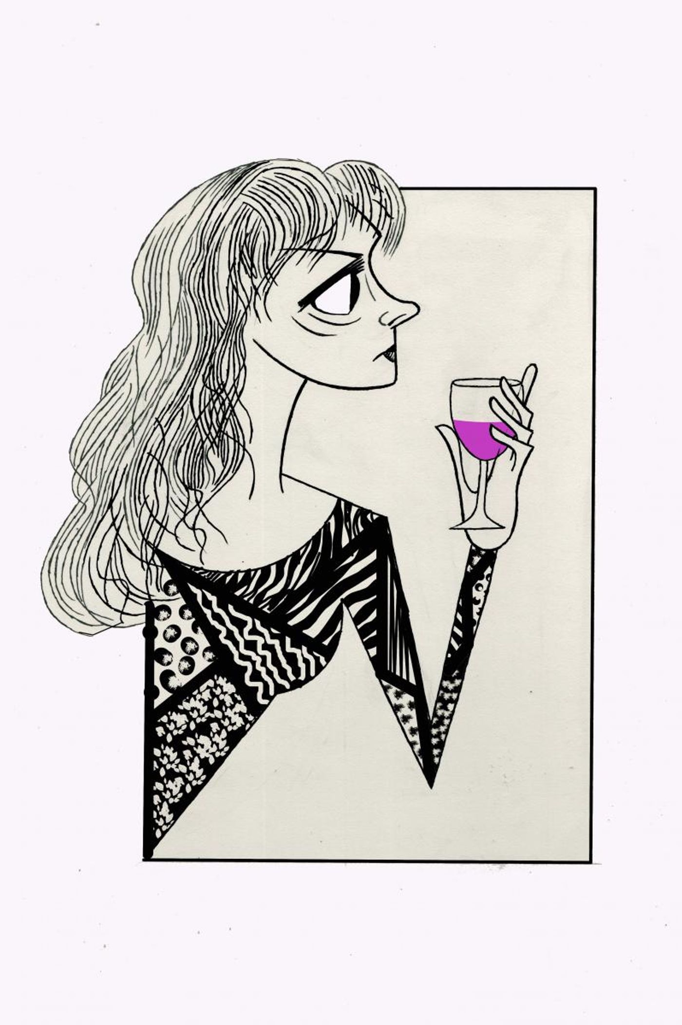 BWW Exclusive: Ken Fallin Draws the Stage - Susan Sarandon in HAPPY TALK  Image