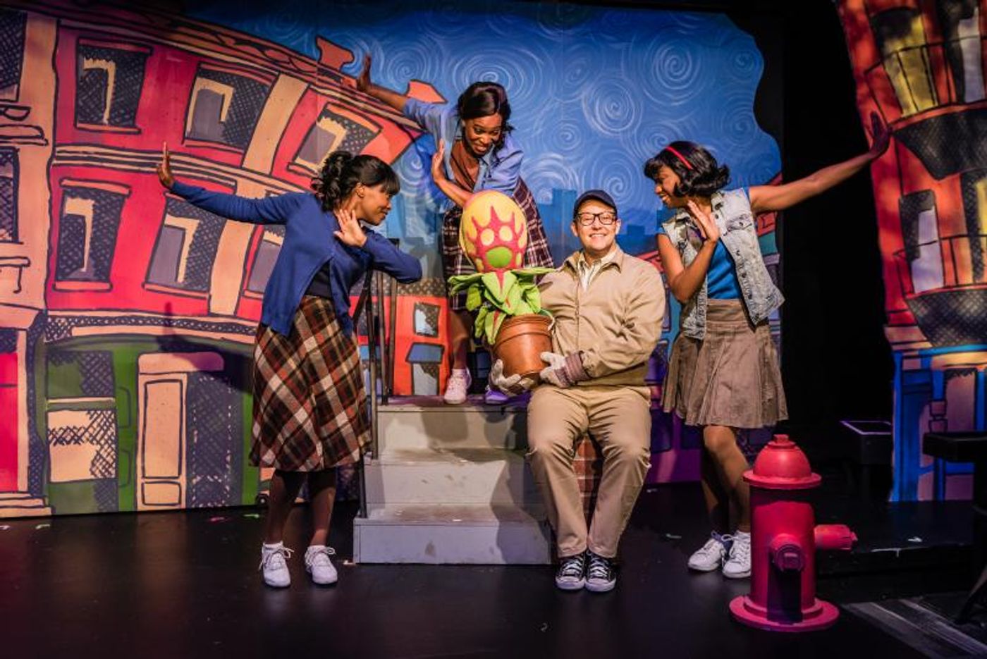 Review: A Monster, Motown, and More in the LITTLE SHOP OF HORRORS at Red Mountain Theatre Company  Image