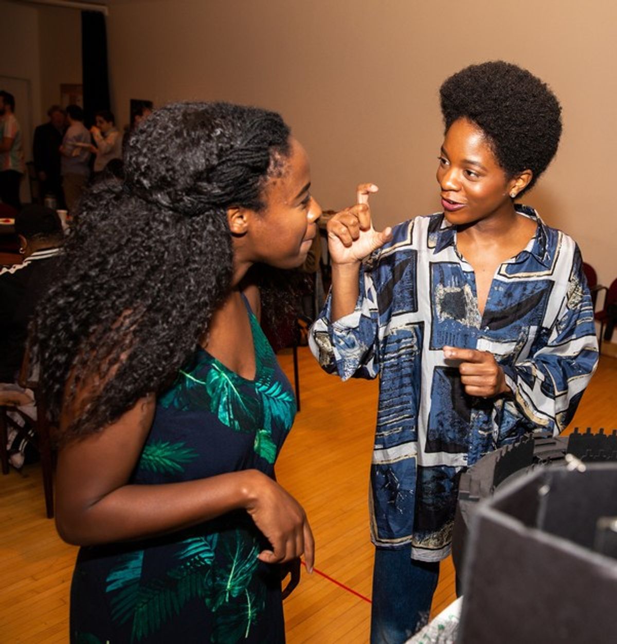 Adenike Thomas and Latoya Edwards at 