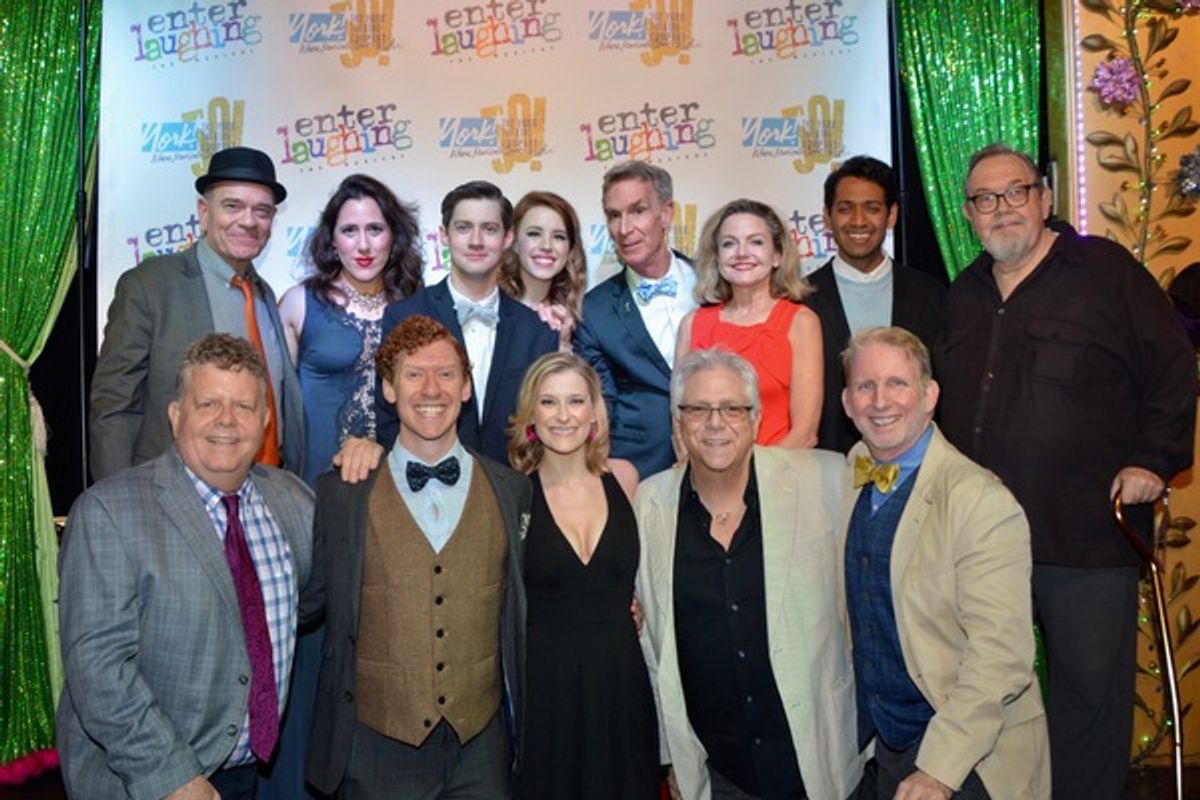 Robert Picardo, Farah Alvin, Chris Dwan, Allie Trimm, Bill Nye, Alison Fraser, Raji Ahsan, David Schramm,James Morgan (York Producing Artistic Director), Joe Veale, Dana Costello, Stuart Ross and Evans Haile (York Executive Director)  at 