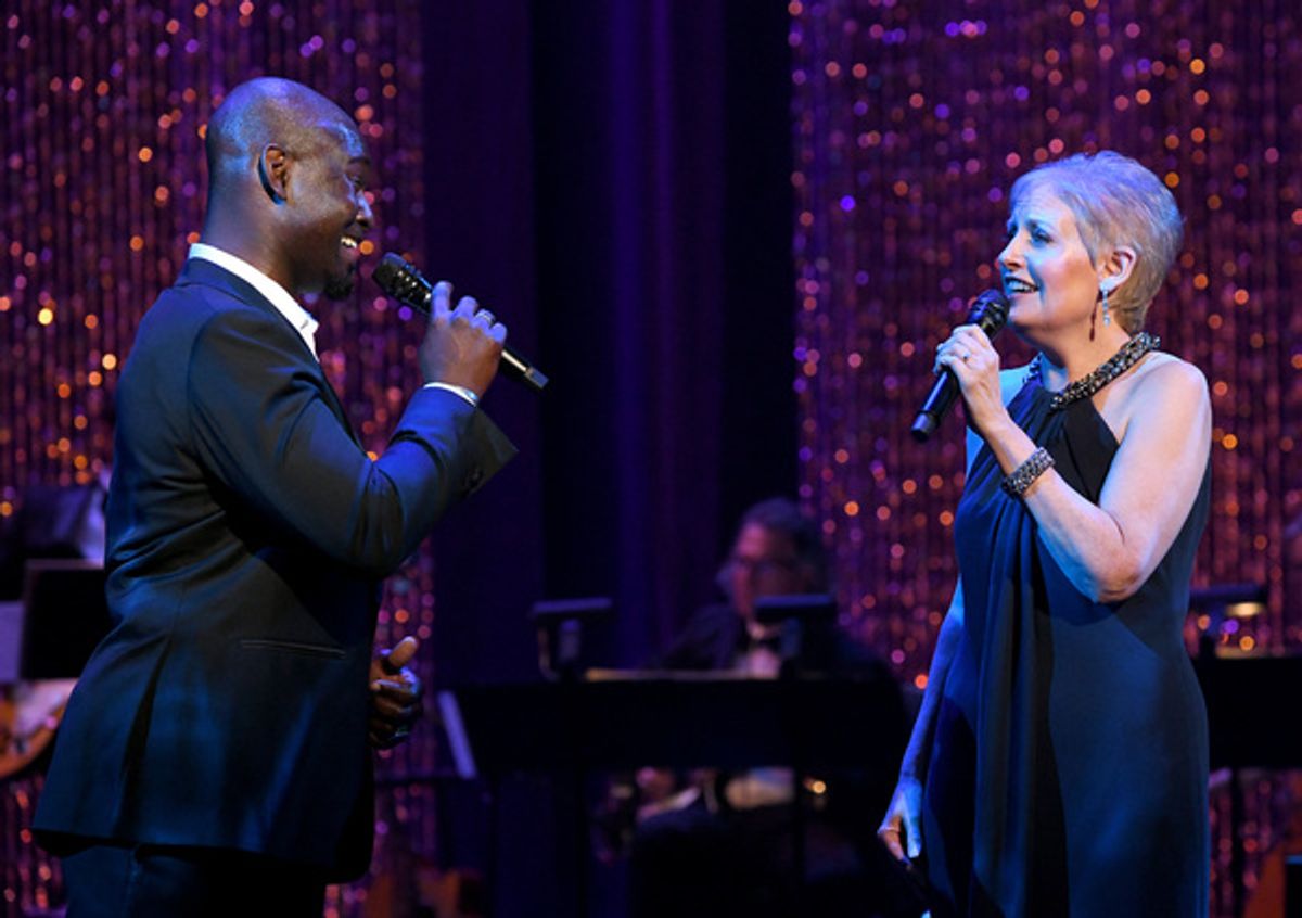 Isaiah Johnson and Liz Callaway at 