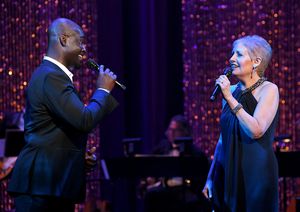 Isaiah Johnson and Liz Callaway @ BroadwayWorld Isaiah Johnson and Liz Callaway Photo