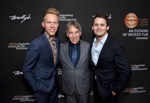 Justin Paul, Honoree Stephen Schwartz and Benj Pasek Photo