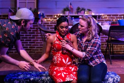 Nick Freed, Maggie Antonijevic and Sara Pavlak McGuire Photo