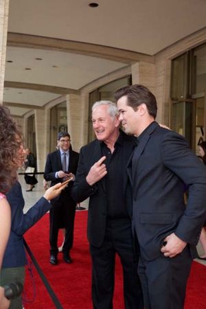 Victor Garber and Andrew Rannells @ BroadwayWorld Victor Garber and Andrew Rannells Photo