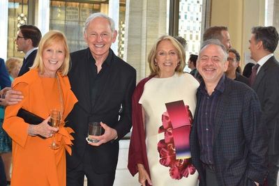 Oscar S. Schafer Daisy Soros, Victor Garber, Marc Shaiman Photo