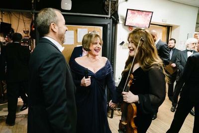  Patti LuPone, Michelle Kim, Patrick Vaccariello Photo