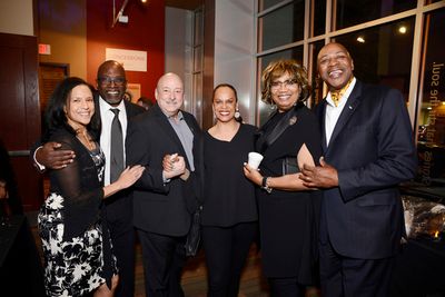 Susan and Alexander Johnson, William S. Murphey, Terry Burrell, and guests Photo