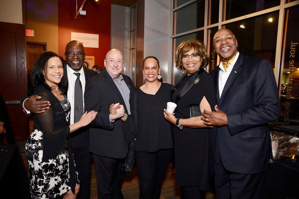 Susan and Alexander Johnson, William S. Murphey, Terry Burrell, and guests Photo