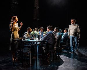 Abby Pierce (left), Patrick Mulvey (far right) and the cast of The Adventures of Augi Photo