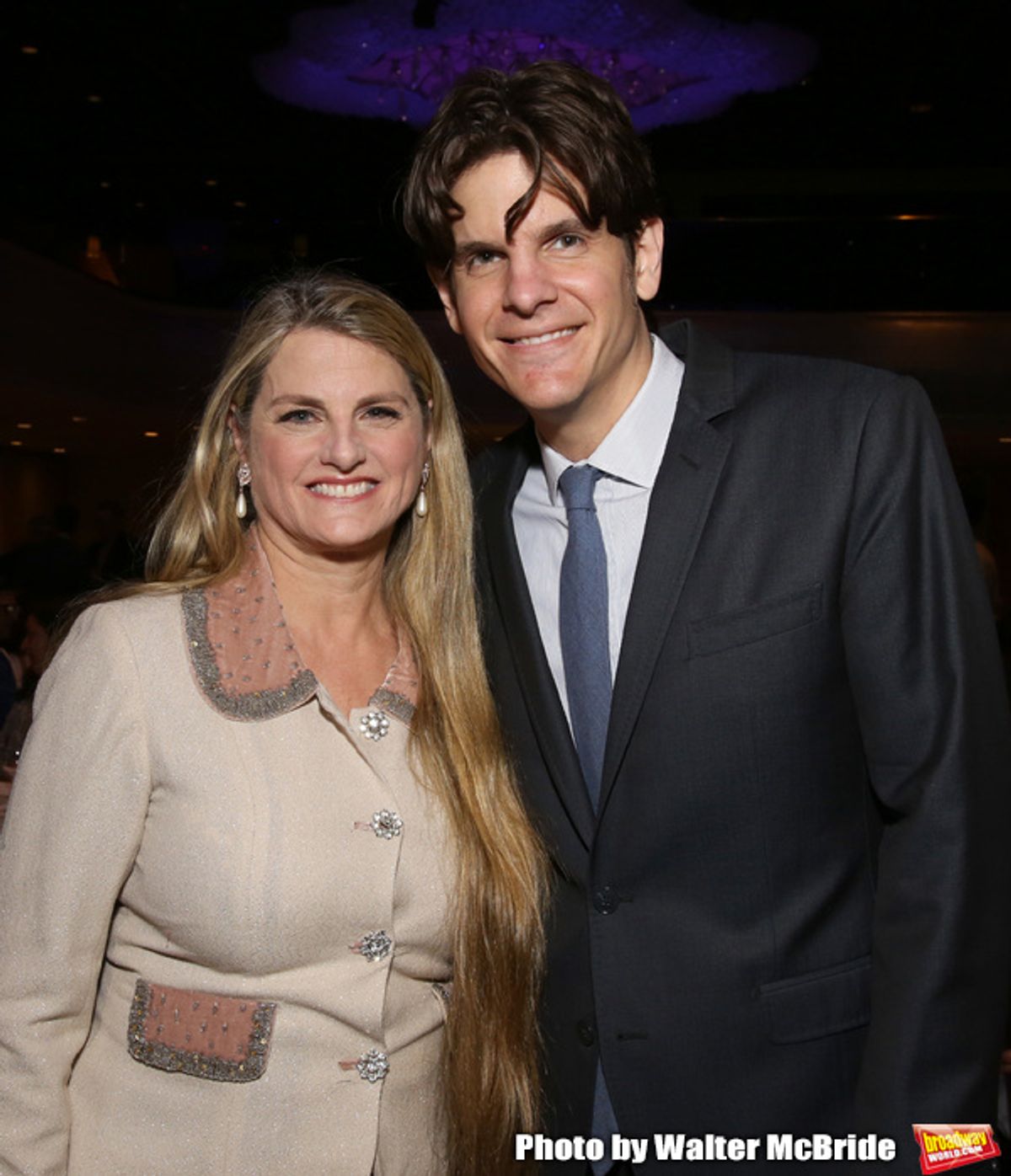 Bonnie Comley and Alex Timbers at 