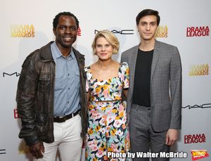 Gbenga Akinnagbe, Celia Keenan-Bolger and Gideon Glick  Photo