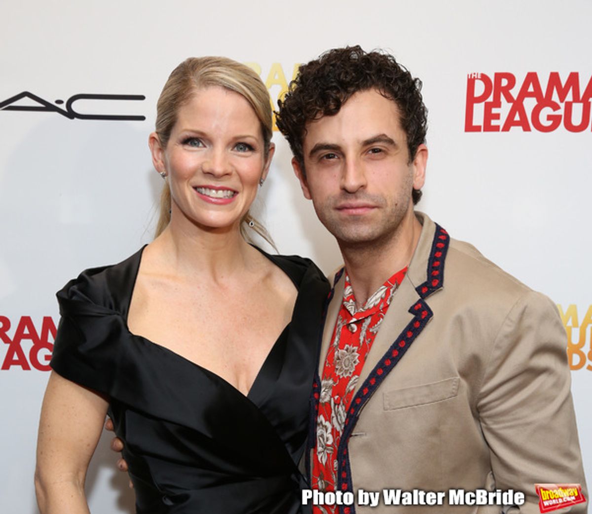 Kelli O'Hara and Brandon Uranowitz at 