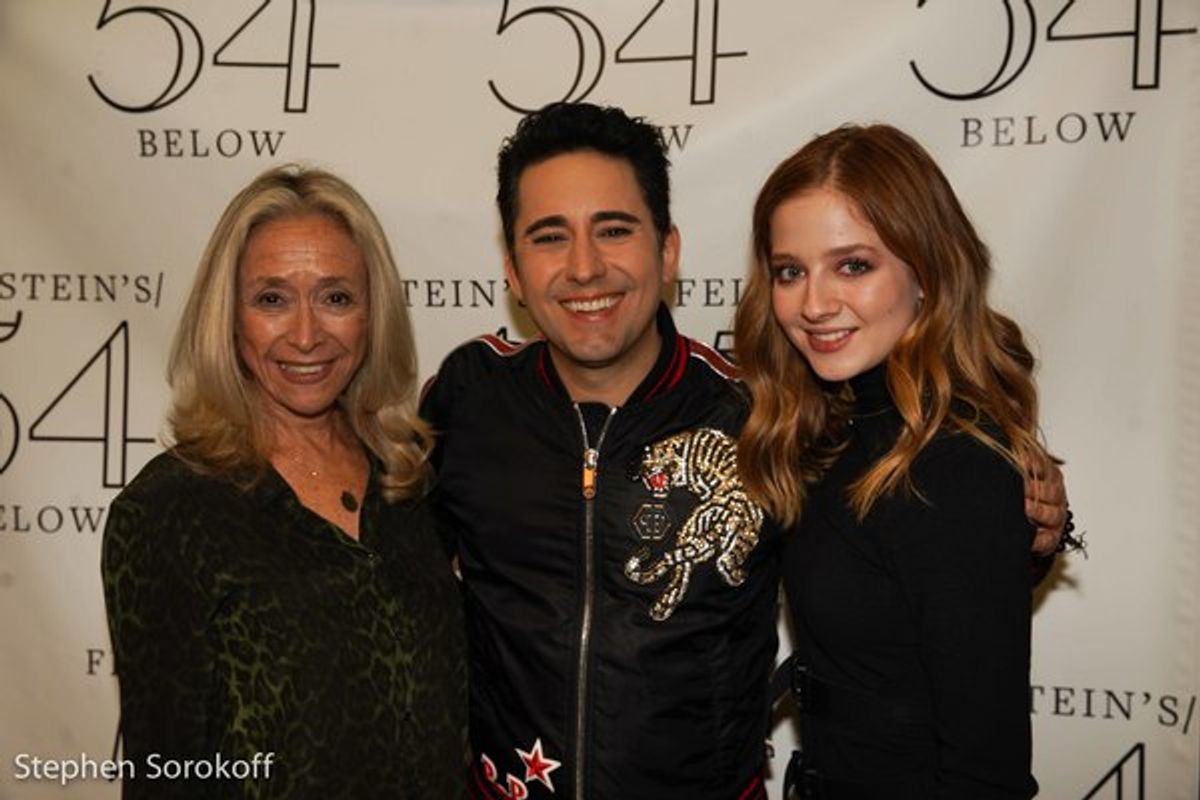 Eda Sorokoff, John Lloyd Young, Jackie Evancho at 