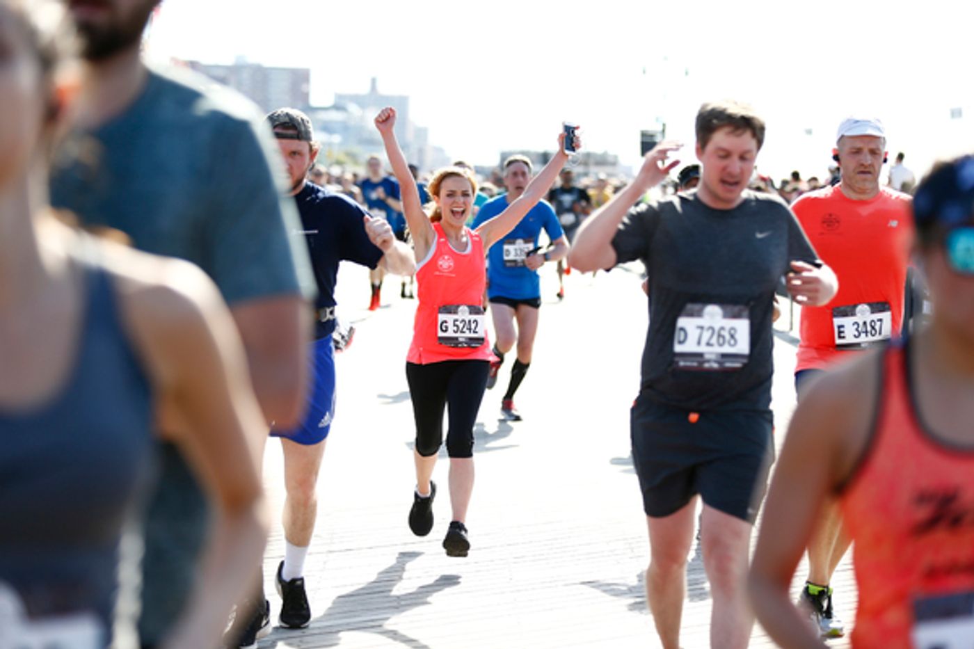Photo Flash: Christy Altomare Sings National Anthem and Runs in 2019 Popular Brooklyn Half Marathon  Image