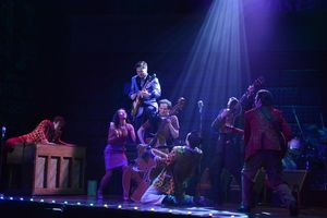 Taylor Gray, Morgan Bernhard, Callee Miles, Alessandro Gian Viviano, Jason Cohen, James Penca and John Giowacki @ BroadwayWorld Taylor Gray, Morgan Bernhard, Callee Miles, Alessandro Gian Viviano, Jason Cohen, Jam Photo