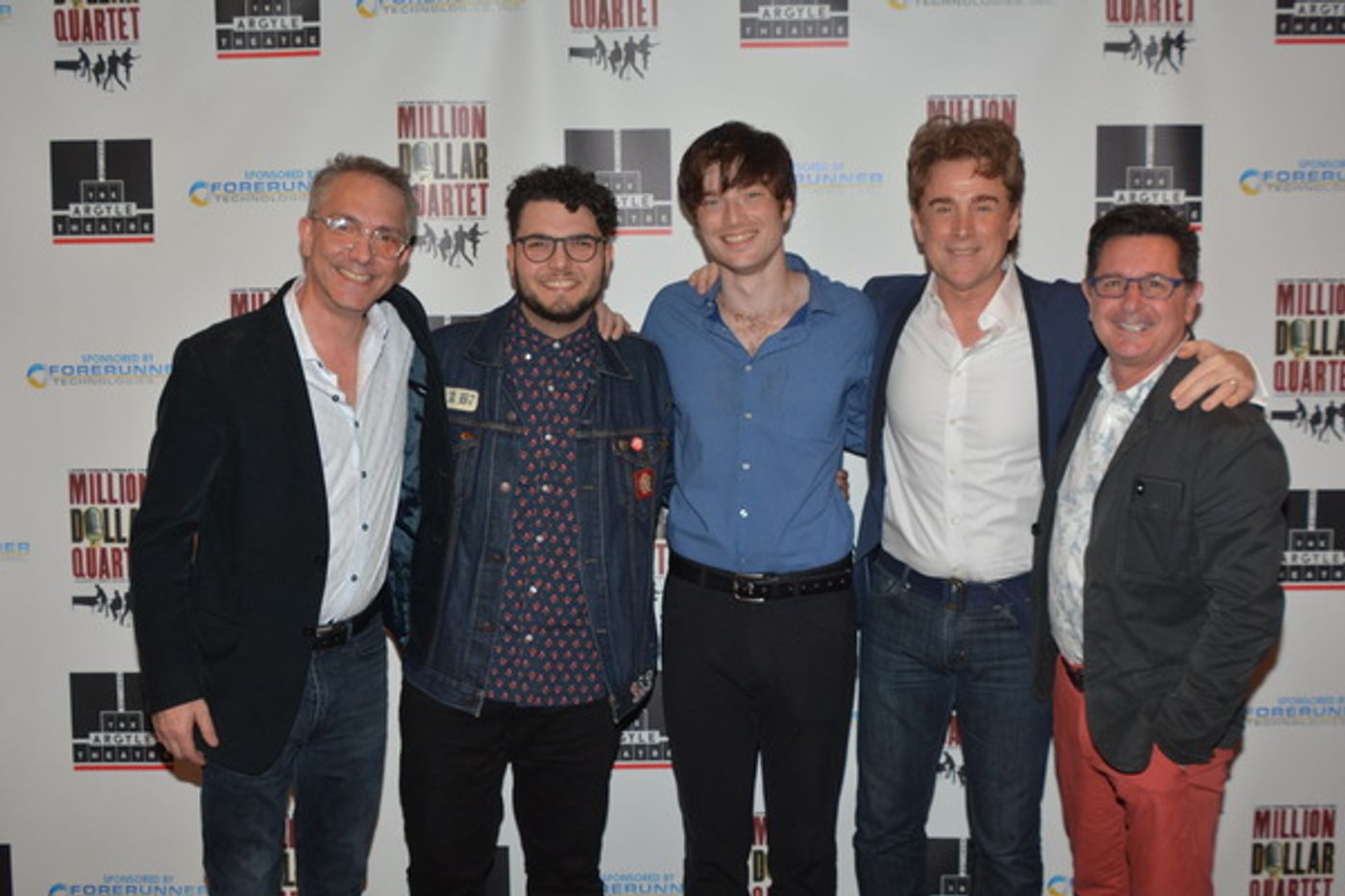 Photo Coverage: MILLION DOLLAR QUARTET Opens at The Argyle  Image