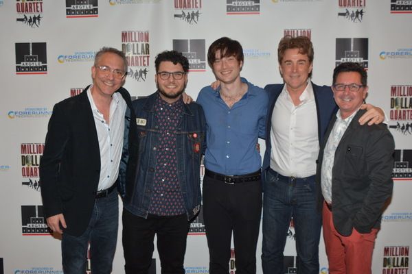 Adam Pelty, Noah Pelty, Alessandro Gian Viviano, Sal Viviano and Evan Pappas Photo